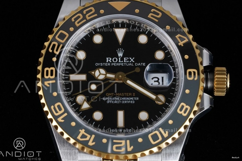 on Master V YG New Bold GRNR ARF GMT II Bracelet 856 SH3285 126713 Black Edition SS Dial Jubilee Best 0707